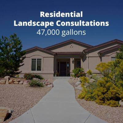 Residential Landscape Consultations – 47,000 Gallons
