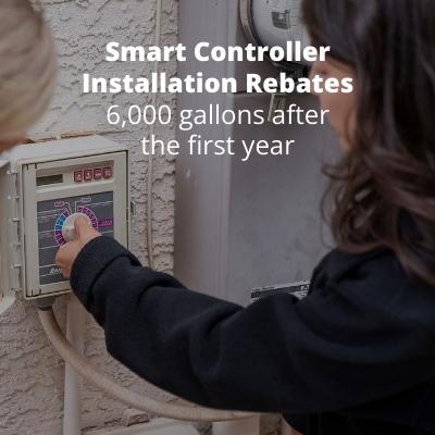Smart Controller Installation Rebates – 6,000 Gallons after the first year
