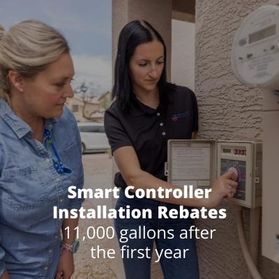 Smart Controller Installation Rebates – 6,000 Gallons after the first year - 11,000