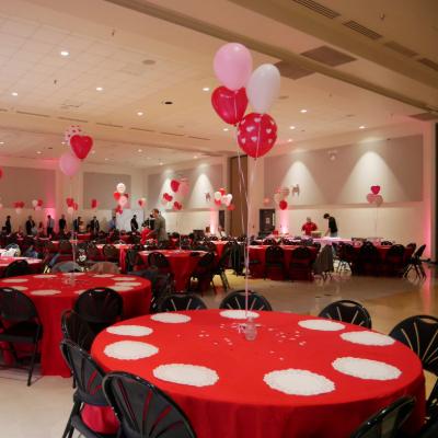 Community Center Daddy Daughter Tables