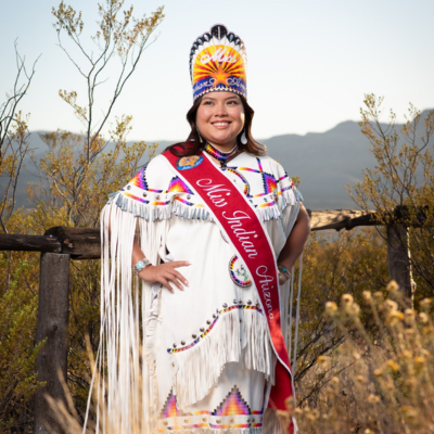 Miss Indian Arizona 2024-2025 Isabella Kara Newman
