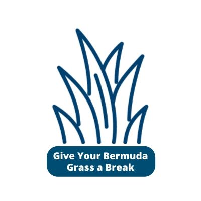 Give your Bermuda grass a break