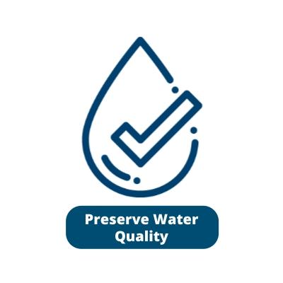 Preserve water quality