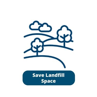 Save landfill space