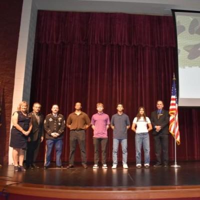 Military Bound Ceremony National Guard