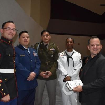 Military Bound Ceremony Group Photo