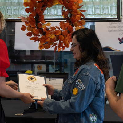 Holding a certificate