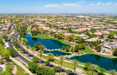 Fulton Ranch neighborhood, near Alma School and Ocotillo roads Fulton Ranch neighborhood, near Alma School and Ocotillo roads