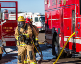 Chandler Firefighters in training Chandler Firefighters in training