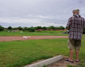 RC pilot at Thude Park RC pilot at Thude Park