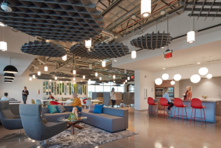 Interior of Toyota Financial Services