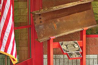 A steel beam from 9/11 A steel beam from 9/11