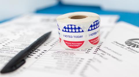 Election Voting Sticker