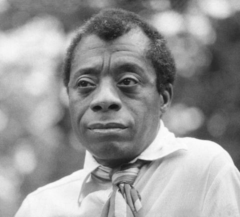 James Baldwin taken Hyde Park, London, 1969 by Allan Warren