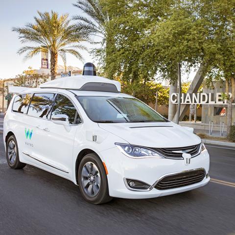Autonomous Vehicle Testing in Chandler