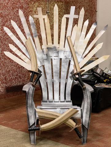 The Throne at Hamilton Library