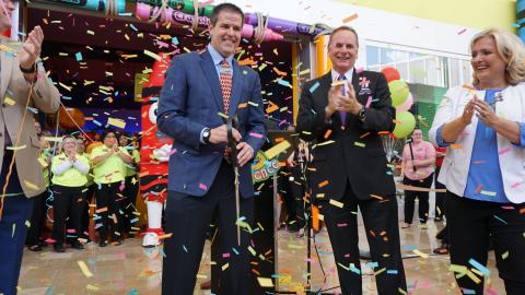 CEO Smith Holland and Chandler Mayor Kevin Hartke