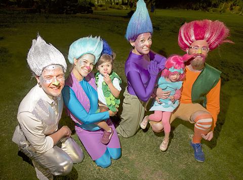 halloween troll family