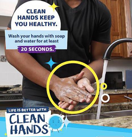 clean hands keep you healthy