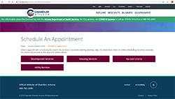 Schedule an Appointment