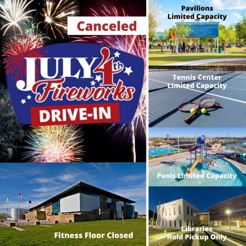 Chandler cancels July 4th Fireworks Spectacular, announces other service changes in response to governor’s executive order