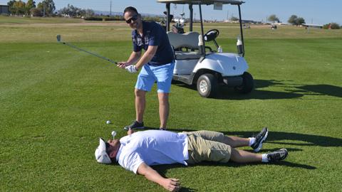 Fun at the Chandler Golf Challenge