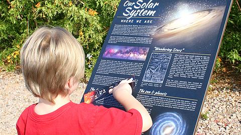 Chandler Solar System Walk at Veterans Oasis Park