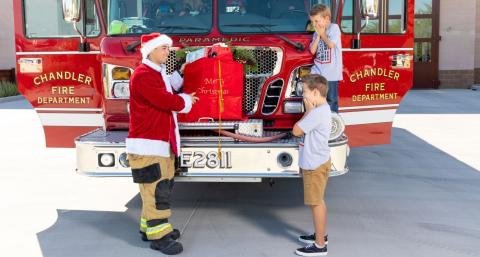 Chandler Fire toy drive