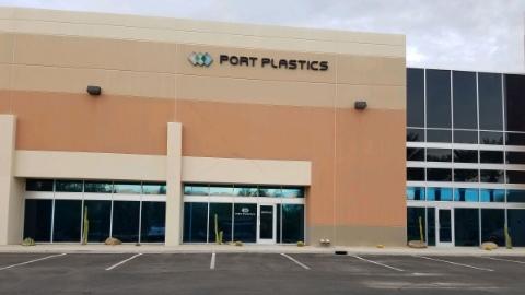 Exterior building of Port Plastics