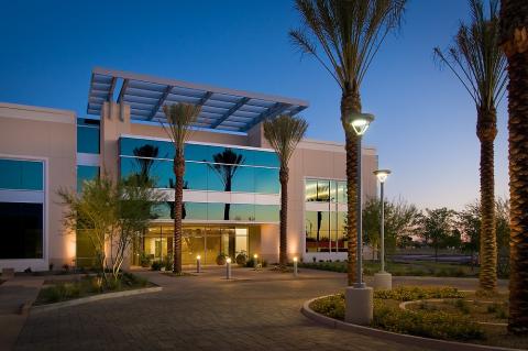 Exterior of VIAVI building