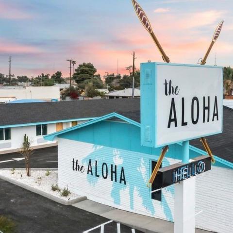 Exterior of The Aloha