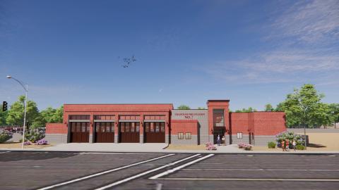 Fire Station Rendering