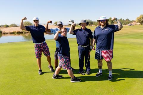 golf challenge foursome