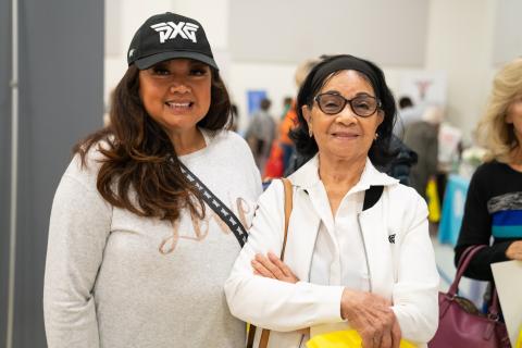 Photo showing Chandler senior expo attendees