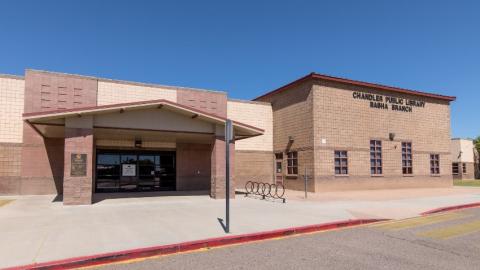 Basha Library exterior photo in Chandler Arizona