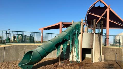 Melted Slide at Paseo Vista