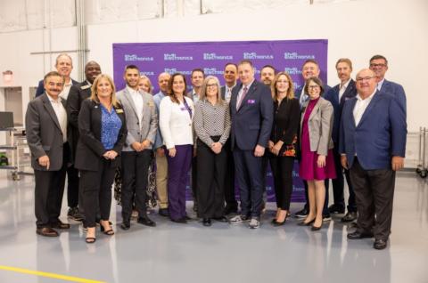 Group photo of Mayor, Council, Governor, state representatives and EMD officials