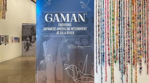 Gaman exhibition at Chandler Museum