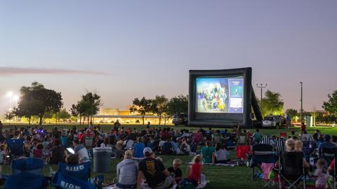 Cinepark movie at Tumbleweed Park