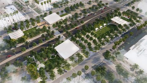 Dr. A.J. Chandler Park rendering