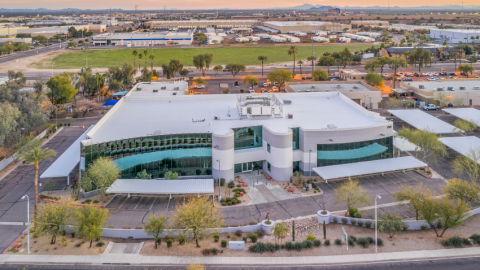 Aerial of CEPA building