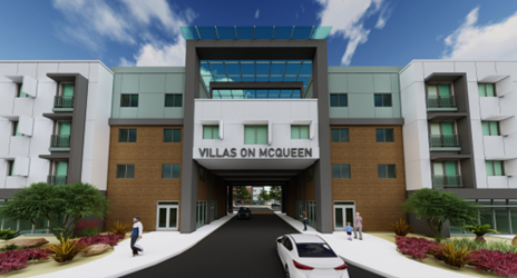 Villas on McQueen rendering