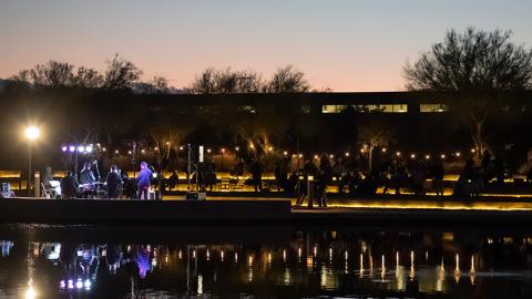 Sonoran Sunset Series concert at Veterans Oasis Park