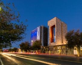 Chandler City Hall at night