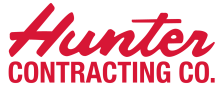 hunter contracting logo
