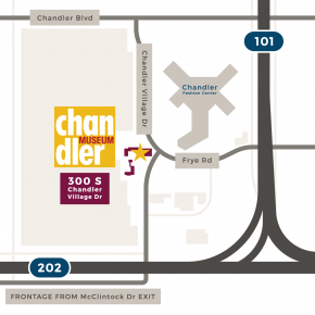 Chandler Museum Location Map Chandler Museum Location Map