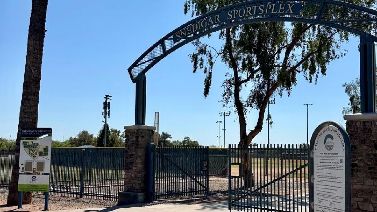 Snedigar Sportsplex Entrance