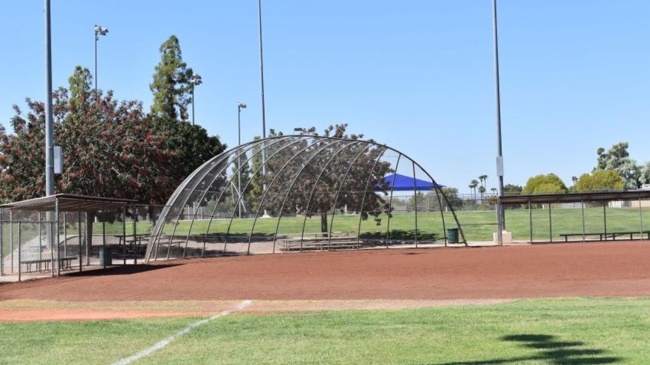 Baseball field at Shawnee Park