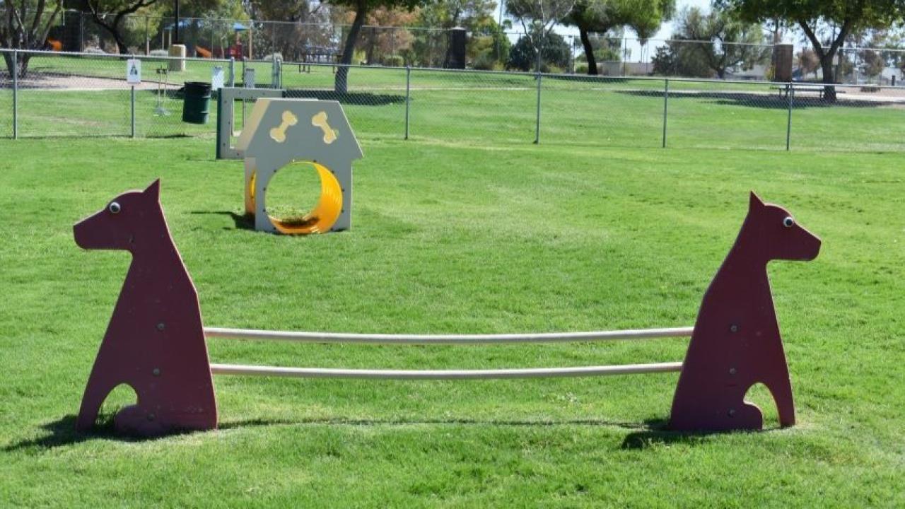 Dog park at Shawnee Park