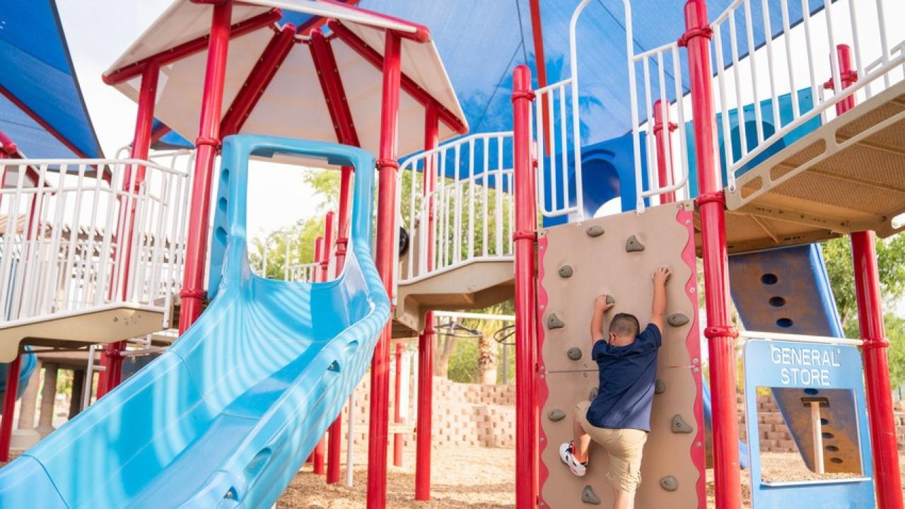 Playground at Desert Breeze Park